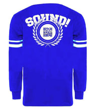 Load image into Gallery viewer, 1500 Chenille Logo Royal Long Sleeve Tee
