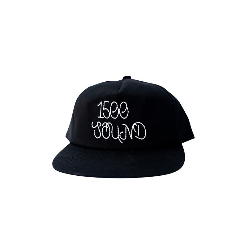1500 Sound Chain Stitch Black Hat