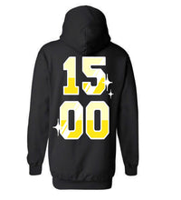 Load image into Gallery viewer, 1500 Coin Logo Black Hoodie
